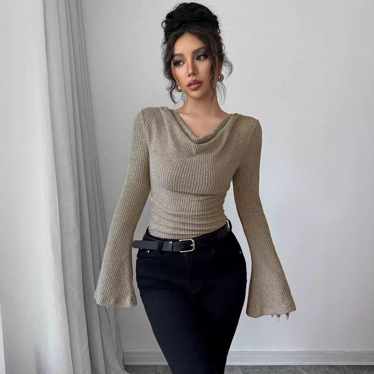 Women's Blouse Longsleeve Soli – Blouse Off Shoulder Bewertung und Preis