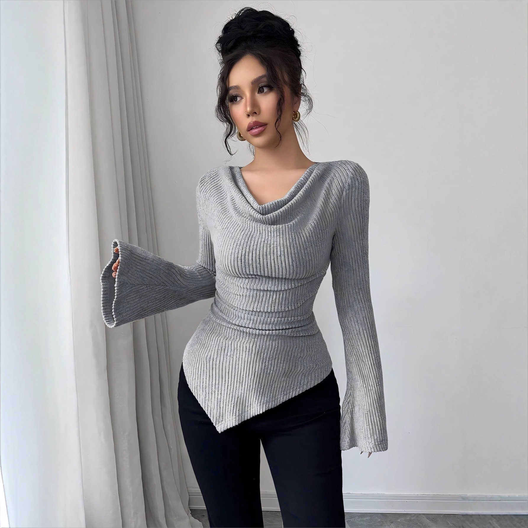 Women's Blouse Longsleeve Soli – Blouse Off Shoulder Bewertung und Preis