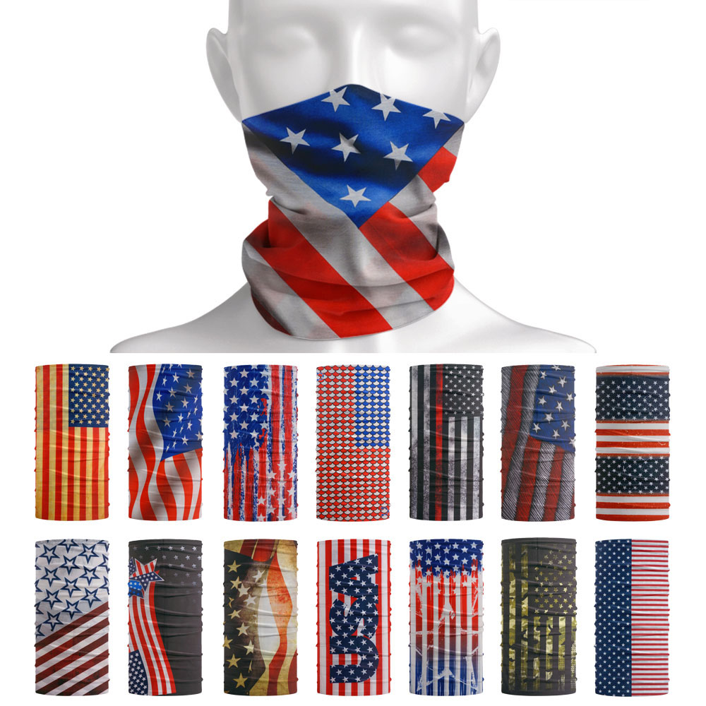 USA Flag Pattern Sun Protectiv – Headband Summer Knit Bewertung und Preis