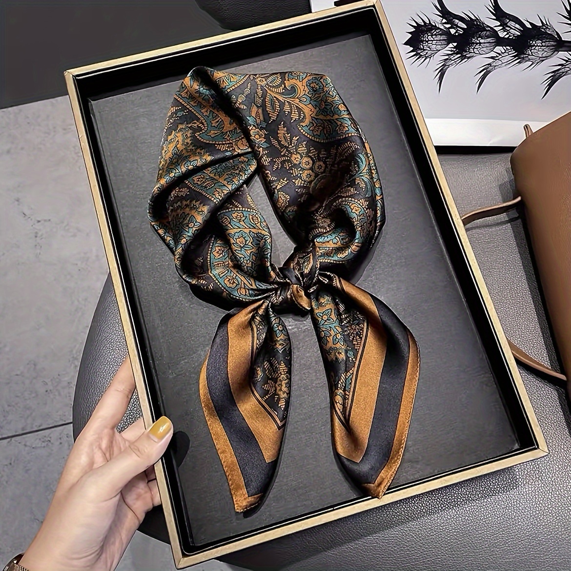 Fashionable Imitation Silk Sca – Headband Summer Knit Bewertung und Preis