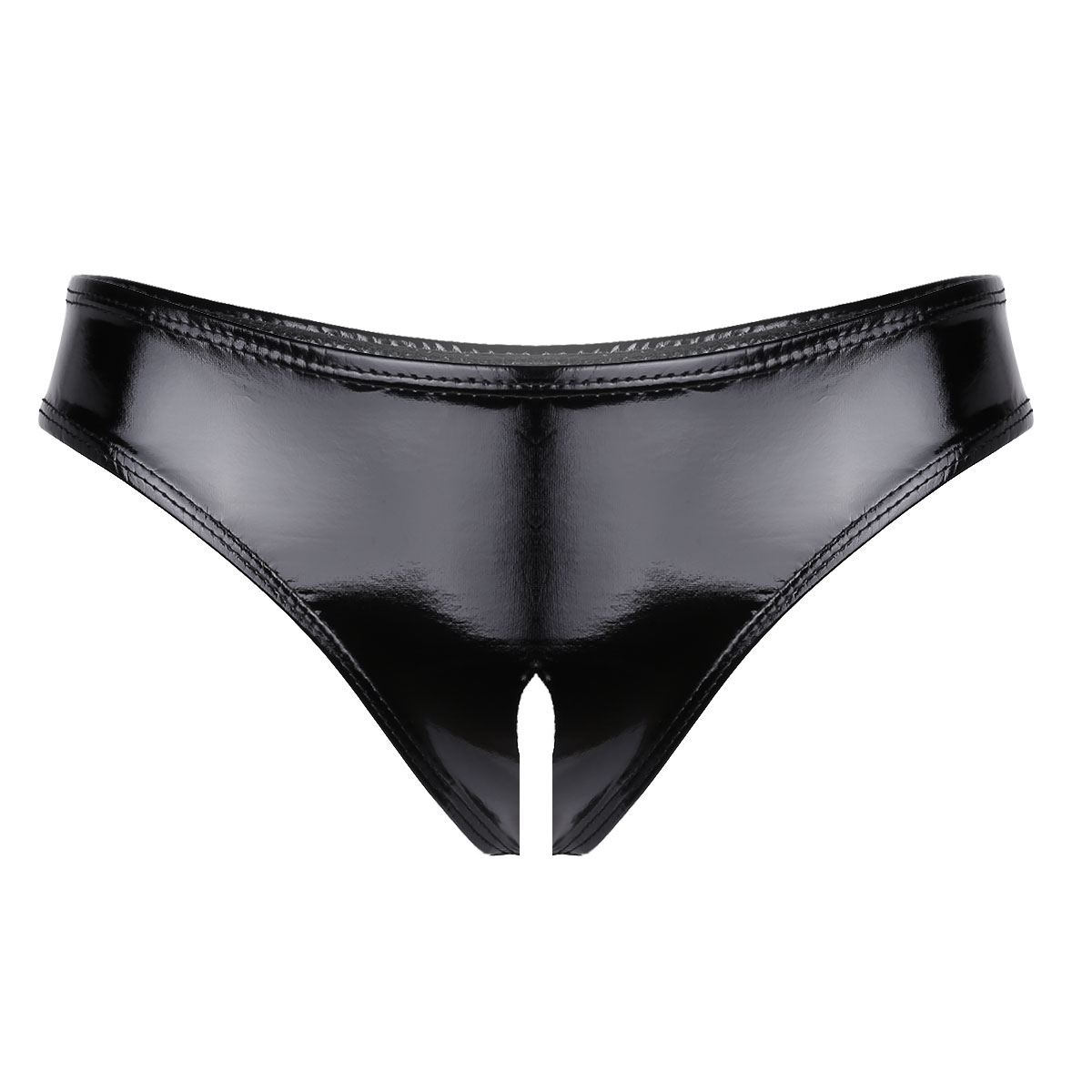 Womens Patent Leather Lingerie – Bralette Triangle Set Bewertung und Preis