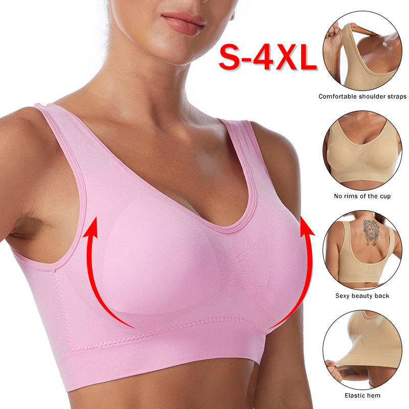 Sexy Women Bra Plus Size Seaml – Bralette Triangle Set Bewertung und Preis
