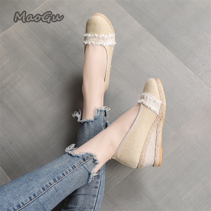 Women's Espadrille Wedges Shoe – Wedge Espadrille Women Bewertung und Preis