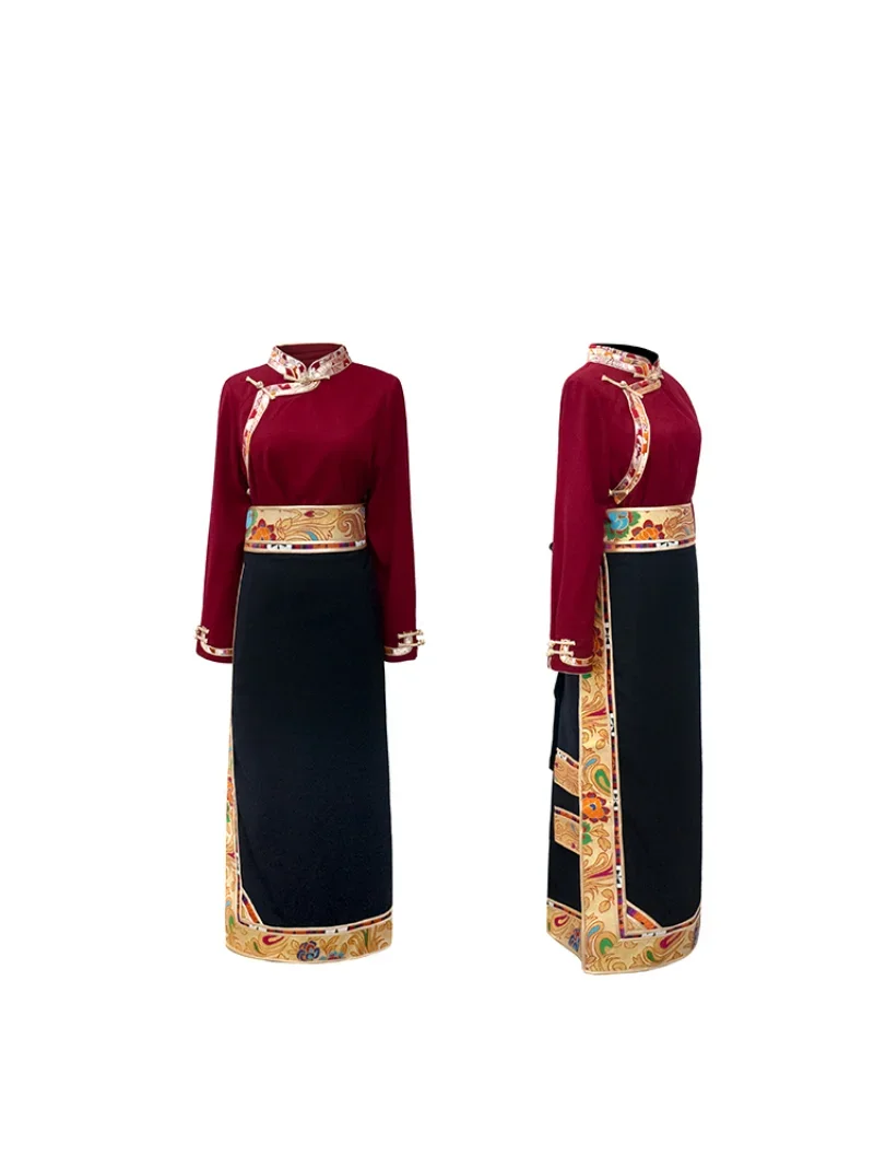 Traditional Tibetan Dress Wrap – Linen Dress Wrap Bewertung und Preis