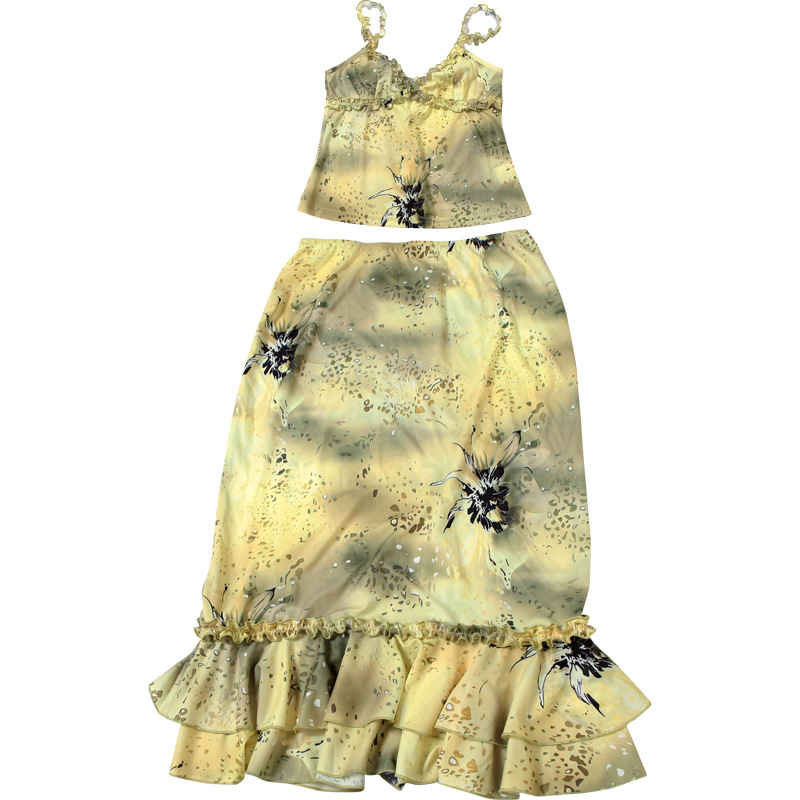 Women's Dress 2 Piece Floral P – Midi Skirt Floral Bewertung und Preis