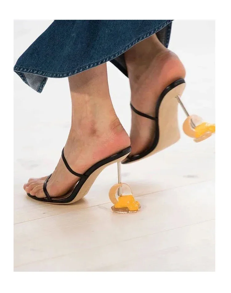 Summer Strappy Sandals Open To – Sandal Strappy Heeled Bewertung und Preis