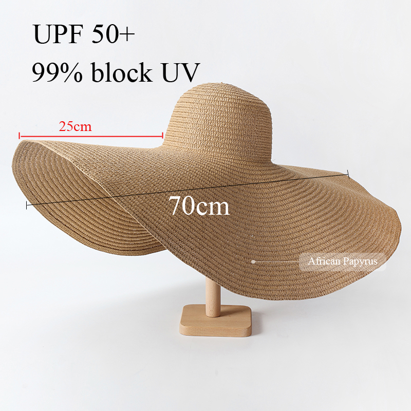 70cm Oversized  Wide Brim Sun  – Hat Floppy Wide Bewertung und Preis