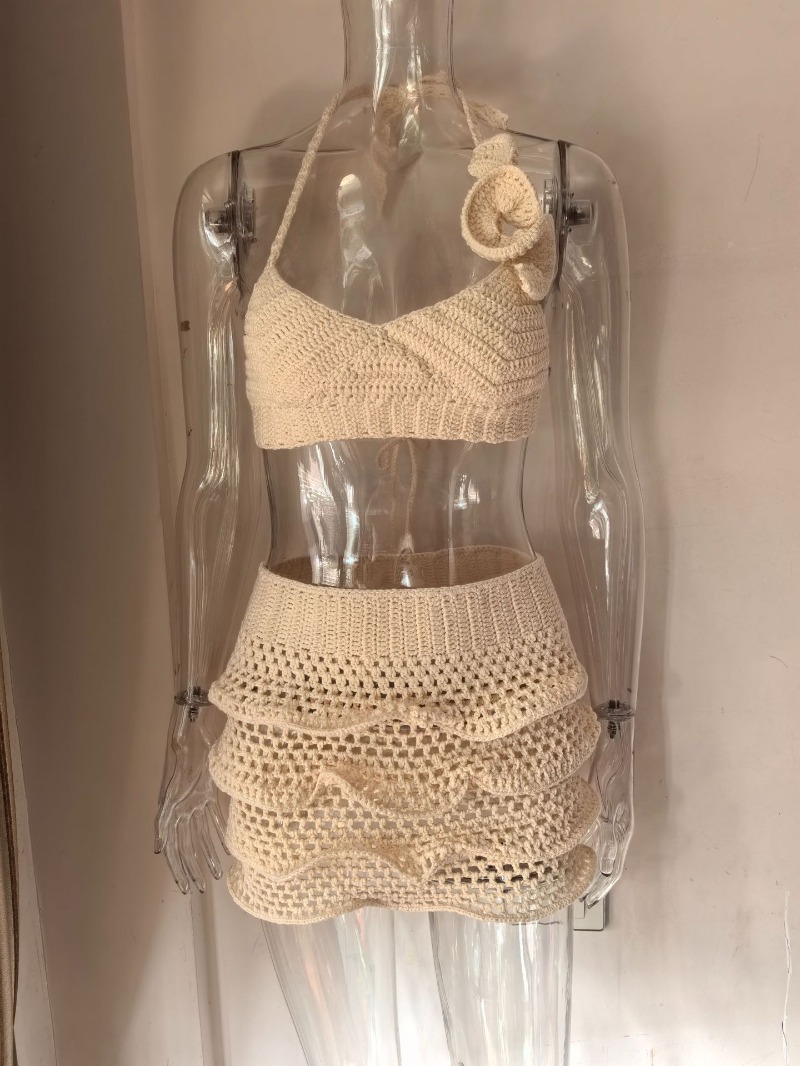 Women Hand Crochet Knitted Ruf – Crop Top Crochet Bewertung und Preis
