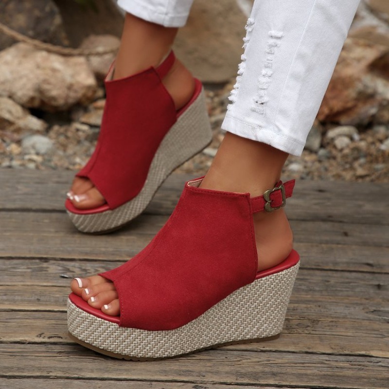 Women Sandals Summer Wedge Pla – Wedge Espadrille Women Bewertung und Preis