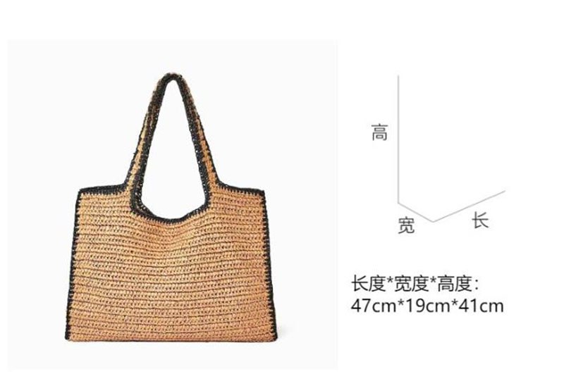Straw Woven Tote Bags for Wome – Crochet Bag Raffia Bewertung und Preis
