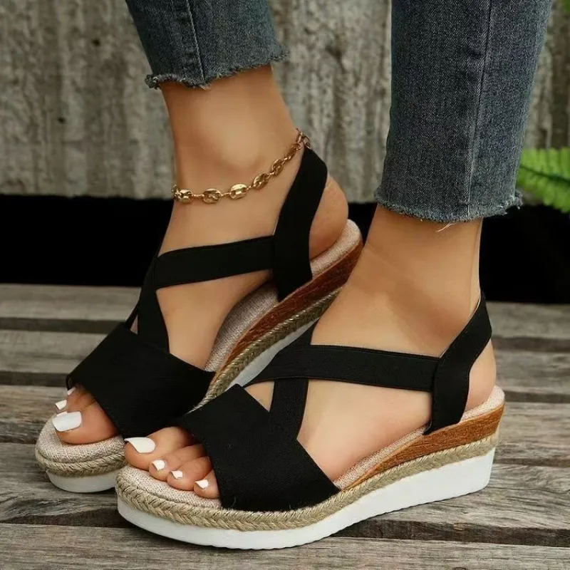 Women's Platform Wedge Sandals – Wedge Espadrille Women Bewertung und Preis