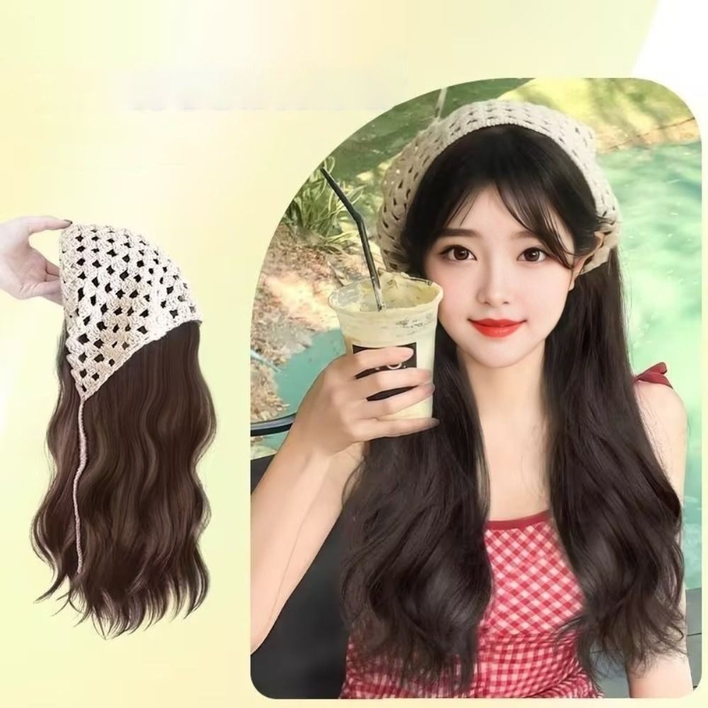 Fashion 65CM Wig Triangle Head – Headband Summer Knit Bewertung und Preis