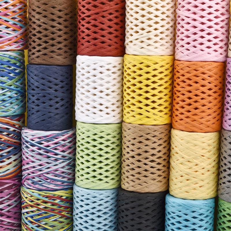 100M Natural Raffia Straw Yarn – Crochet Bag Raffia Bewertung und Preis