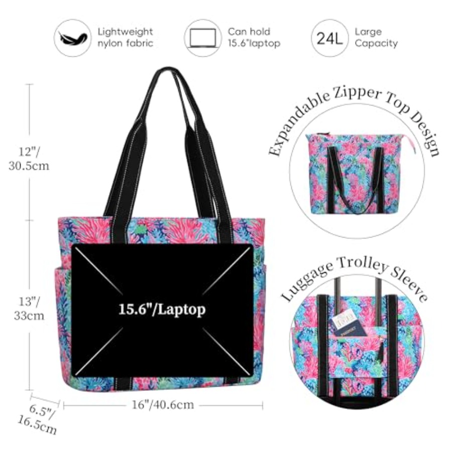 Tote Bag for Women with Laptop – Tote Bag Beach Bewertung und Preis