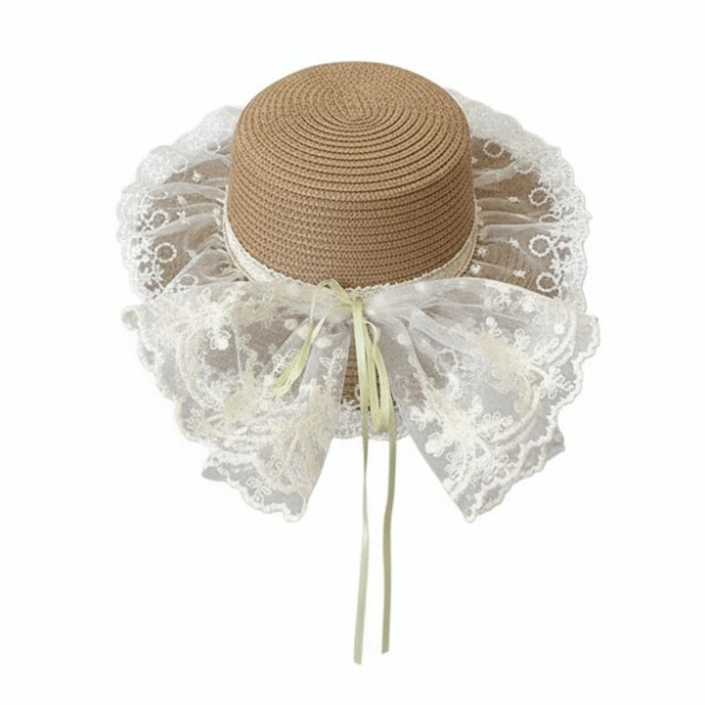 Floppy Lace Bow Sun Hat Breath – Hat Floppy Wide Bewertung und Preis