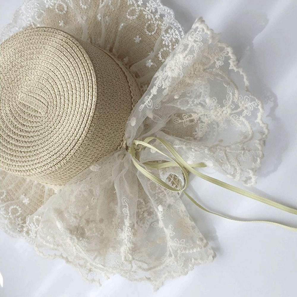 Floppy Lace Bow Sun Hat Breath – Hat Floppy Wide Bewertung und Preis