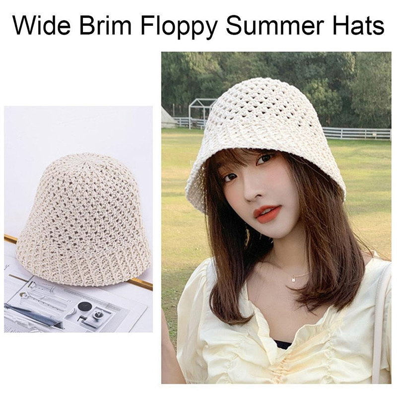 New Girls Sun Hat Wide Brim Fl – Hat Floppy Wide Bewertung und Preis