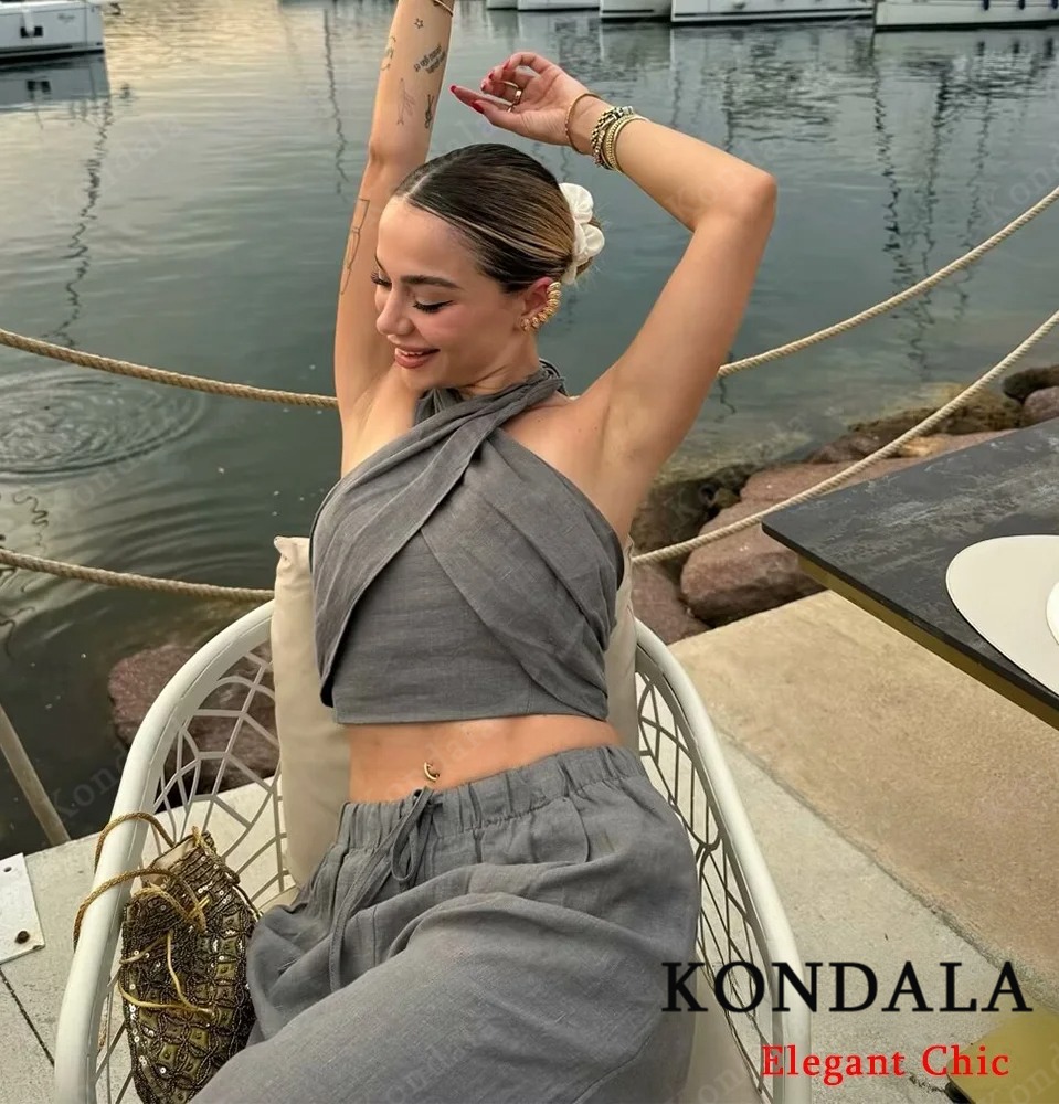 KONDALA Sexy Casual Crossover  – Linen Pant Wide Bewertung und Preis