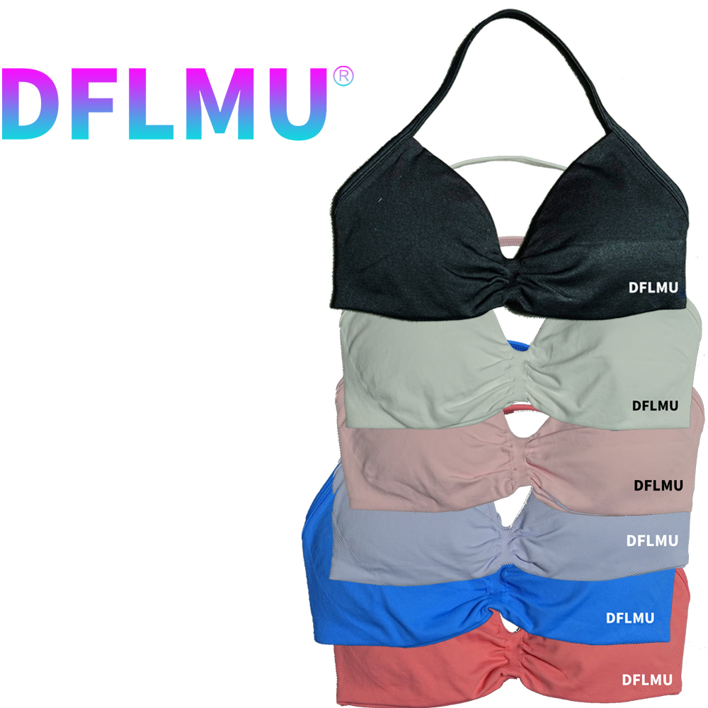 DFLMU Women Halter Sports Bra  – Crop Top Crochet Bewertung und Preis