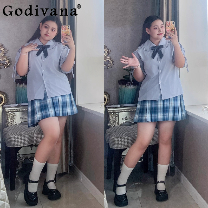 Large Size Jk Uniform Off-the- – Blouse Off Shoulder Bewertung und Preis