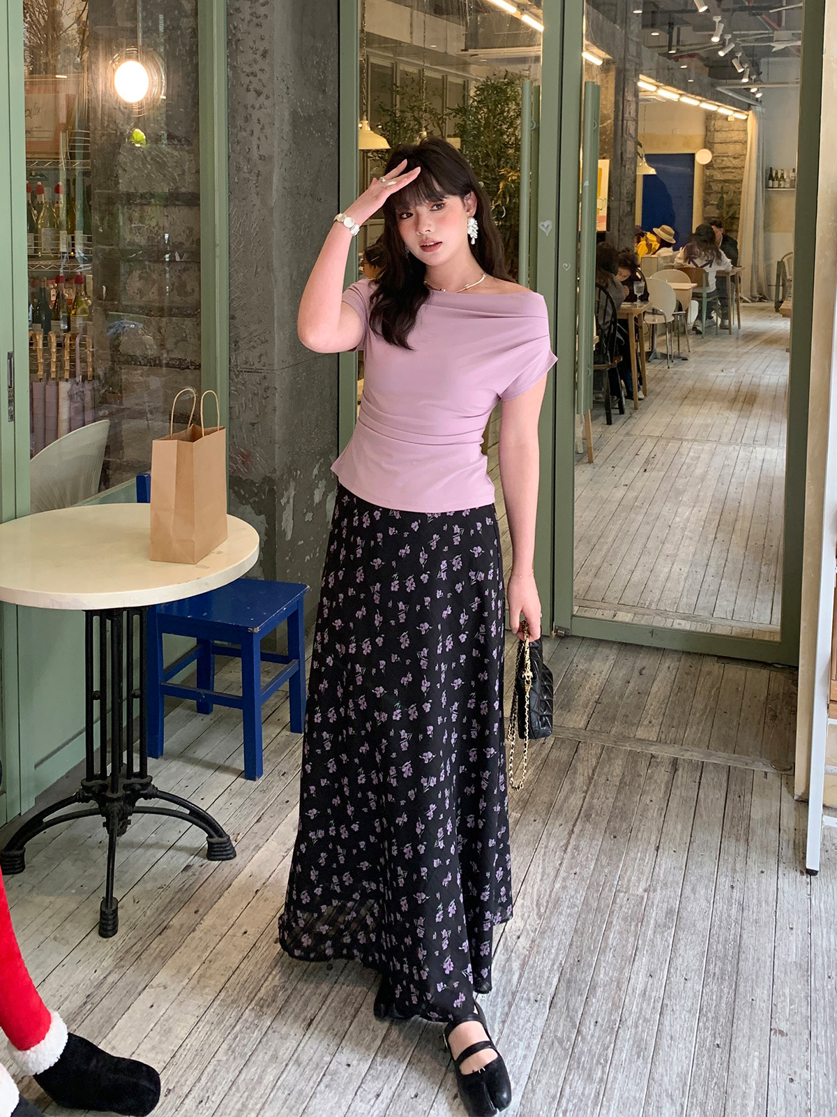 MaLuuuuuu plus Size Women's Fl – Midi Skirt Floral Bewertung und Preis