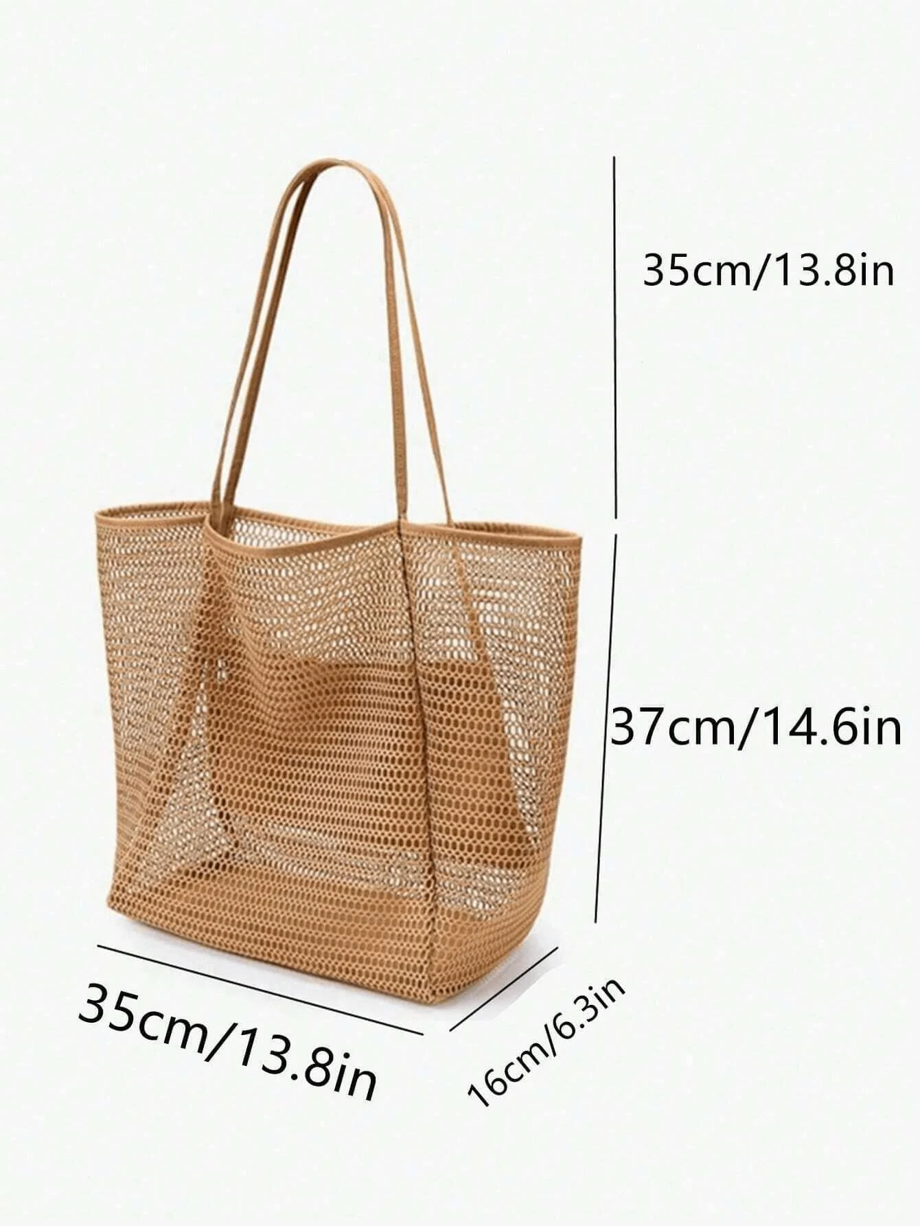 1pc Mesh Beach Tote Bag, Outdo – Tote Bag Beach Bewertung und Preis