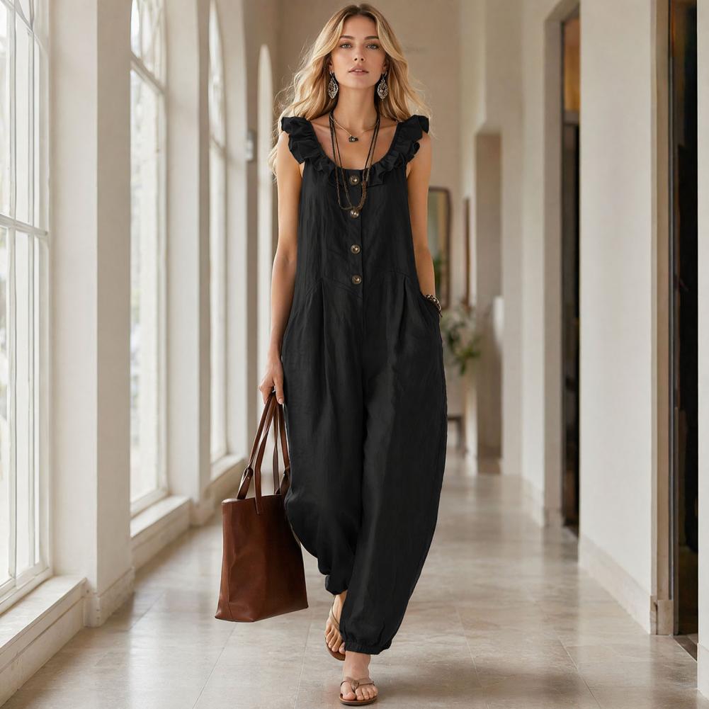 Relaxed Fit Romper Women Women – Jumpsuit Linen Relaxed Bewertung und Preis