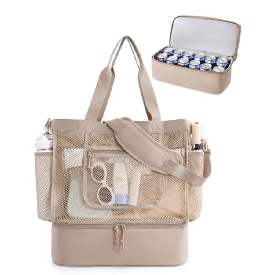 BAGSMART Beach Bag for Women M – Tote Bag Beach Bewertung und Preis