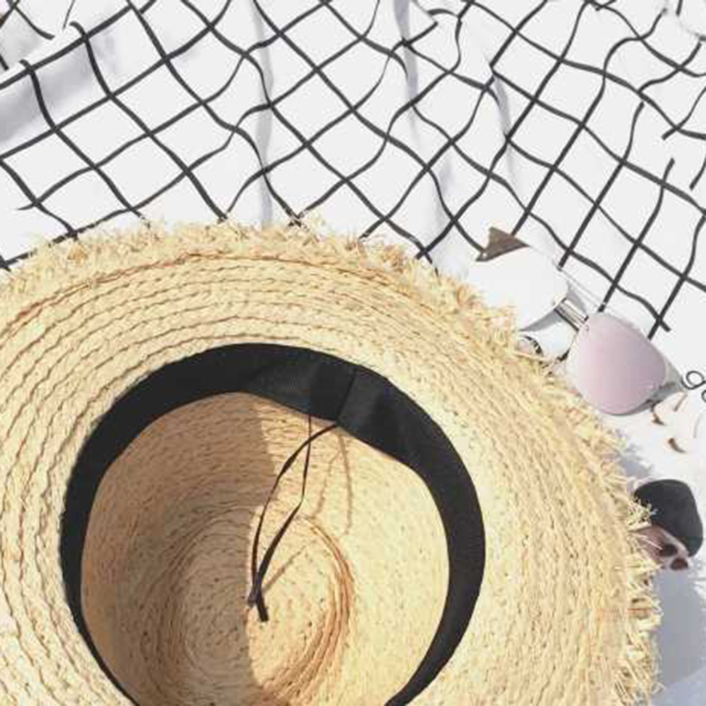 new Wide Brim Raffia Sun Hat f – Hat Floppy Wide Bewertung und Preis