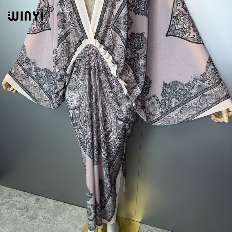 WINYI V-neck Sexy Dress Arabic – Cover Up Kaftan Bewertung und Preis