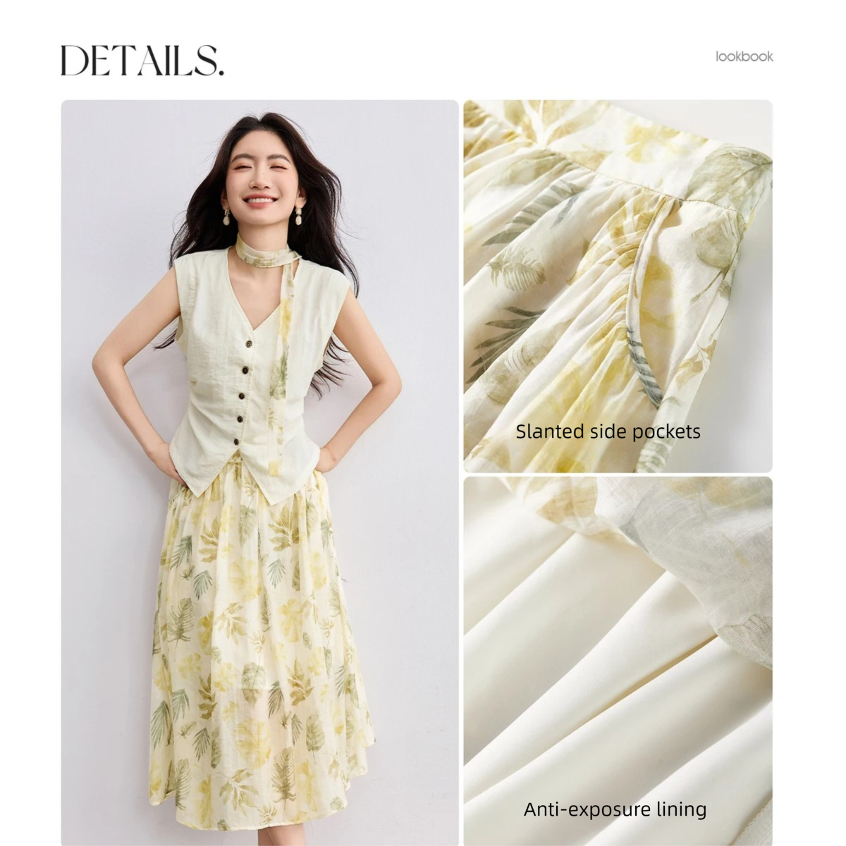 SENTUBILA Elegant Skirt Holida – Midi Skirt Floral Bewertung und Preis
