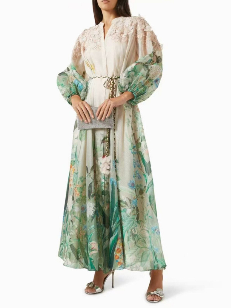 Elegant Maxi Dress for Women V – Linen Dress Wrap Bewertung und Preis
