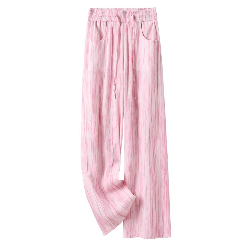 Tie-Dye Ice Silk Cotton Linen  – Linen Pant Wide Bewertung und Preis