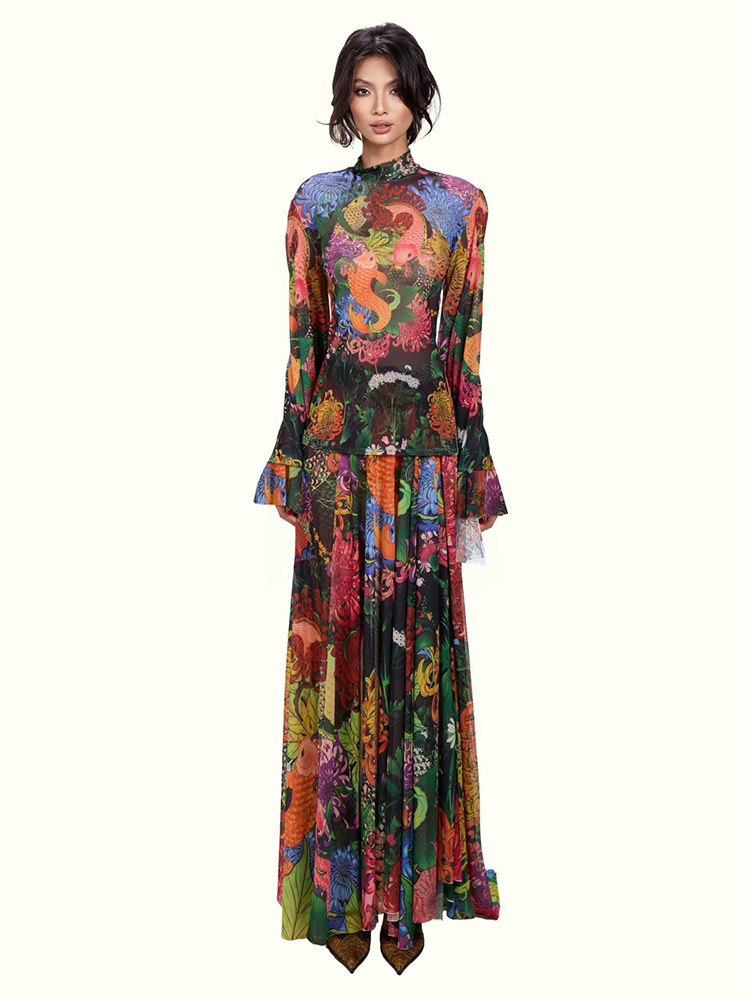 Weird Puss Colorful Floral Pri – Romper Floral Print Bewertung und Preis