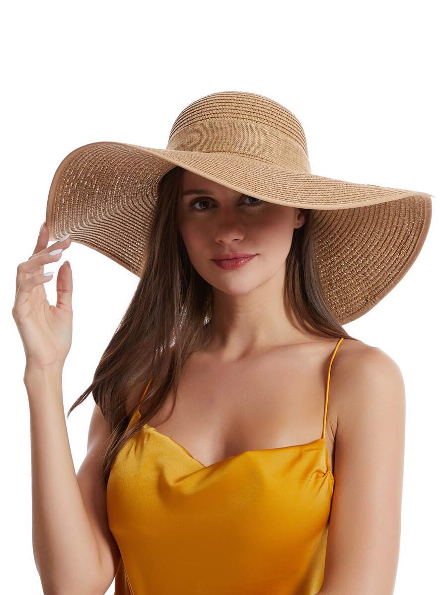 Womens Wide Brim Floppy Straw  – Hat Floppy Wide Bewertung und Preis