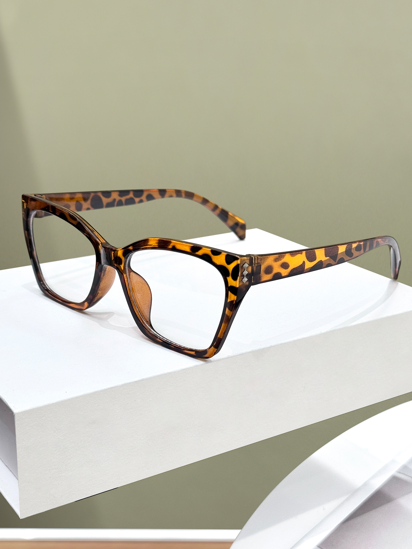 1Pc High-End Leopard Print Cat – Sunglasses Cat Eye Bewertung und Preis