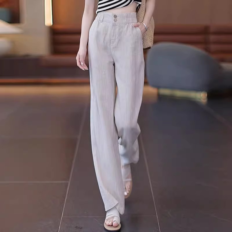 Summer Cool Linen Straight Pan – Linen Pant Wide Bewertung und Preis