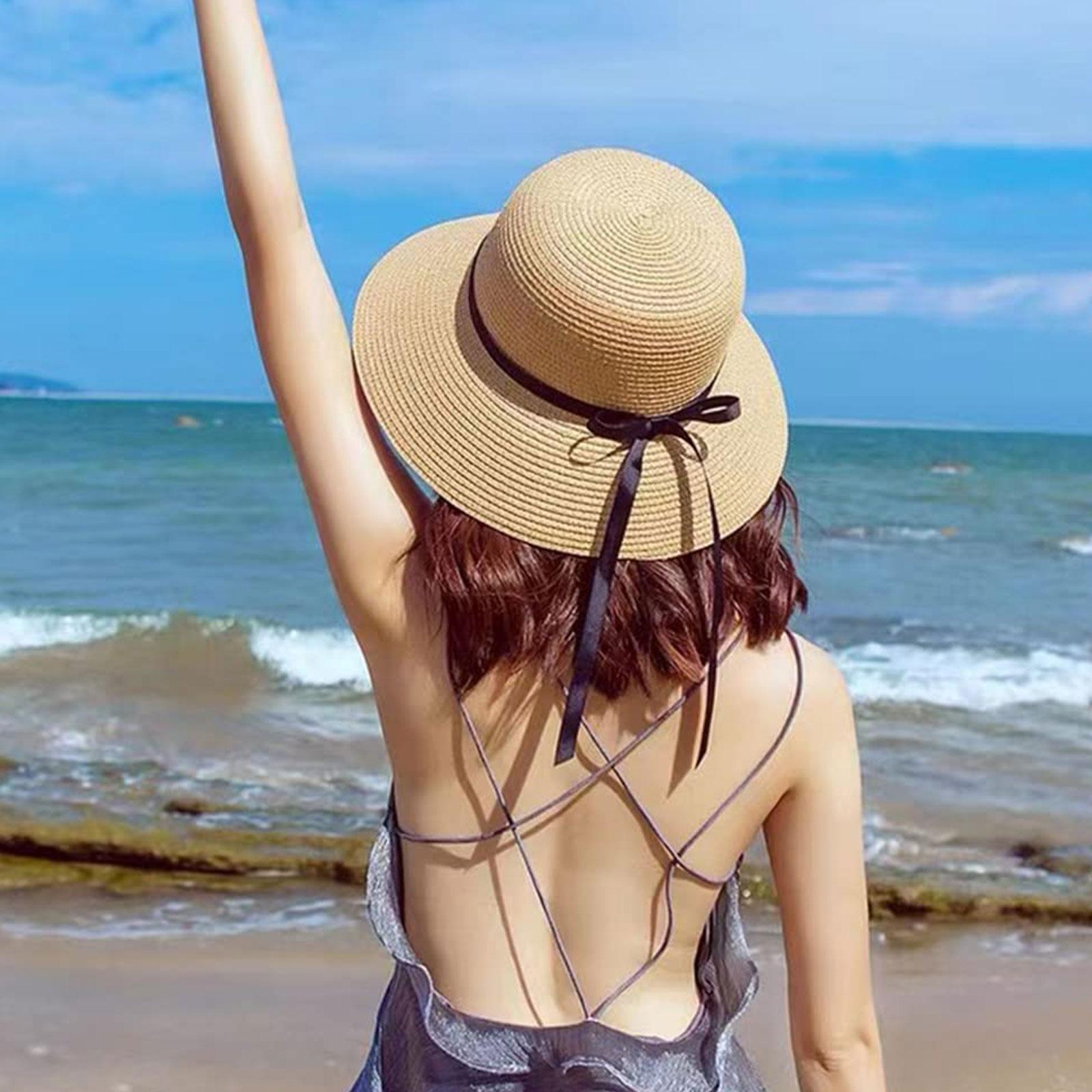 Summer Straw Hat Big Wide Brim – Hat Floppy Wide Bewertung und Preis