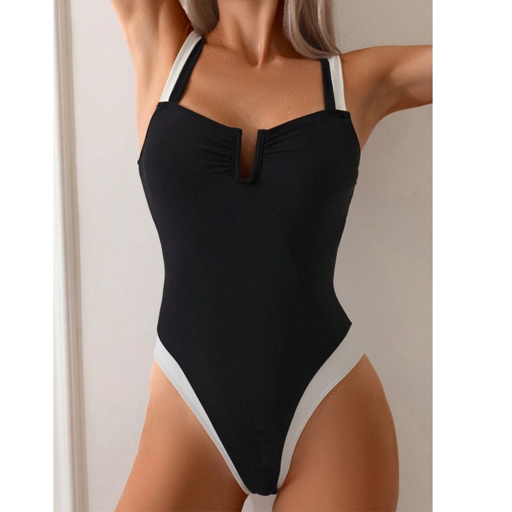 2026 Bikini Woman Tankini Deep – Swimsuit Bikini Ruched Bewertung und Preis