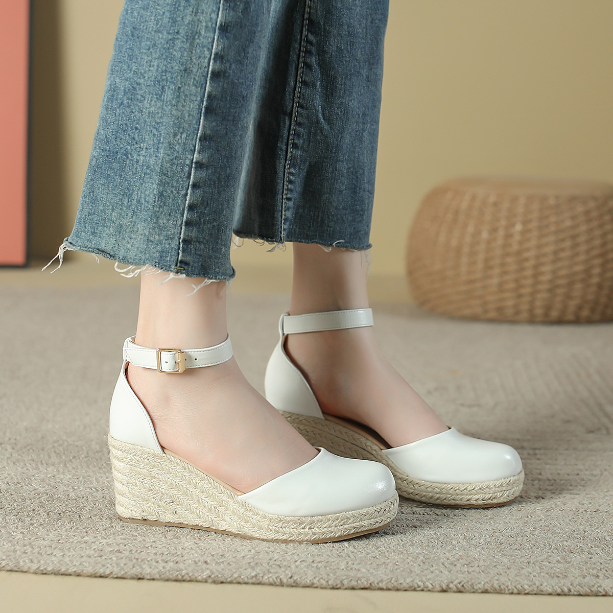 Women's Espadrille Wedge Sanda – Wedge Espadrille Women Bewertung und Preis