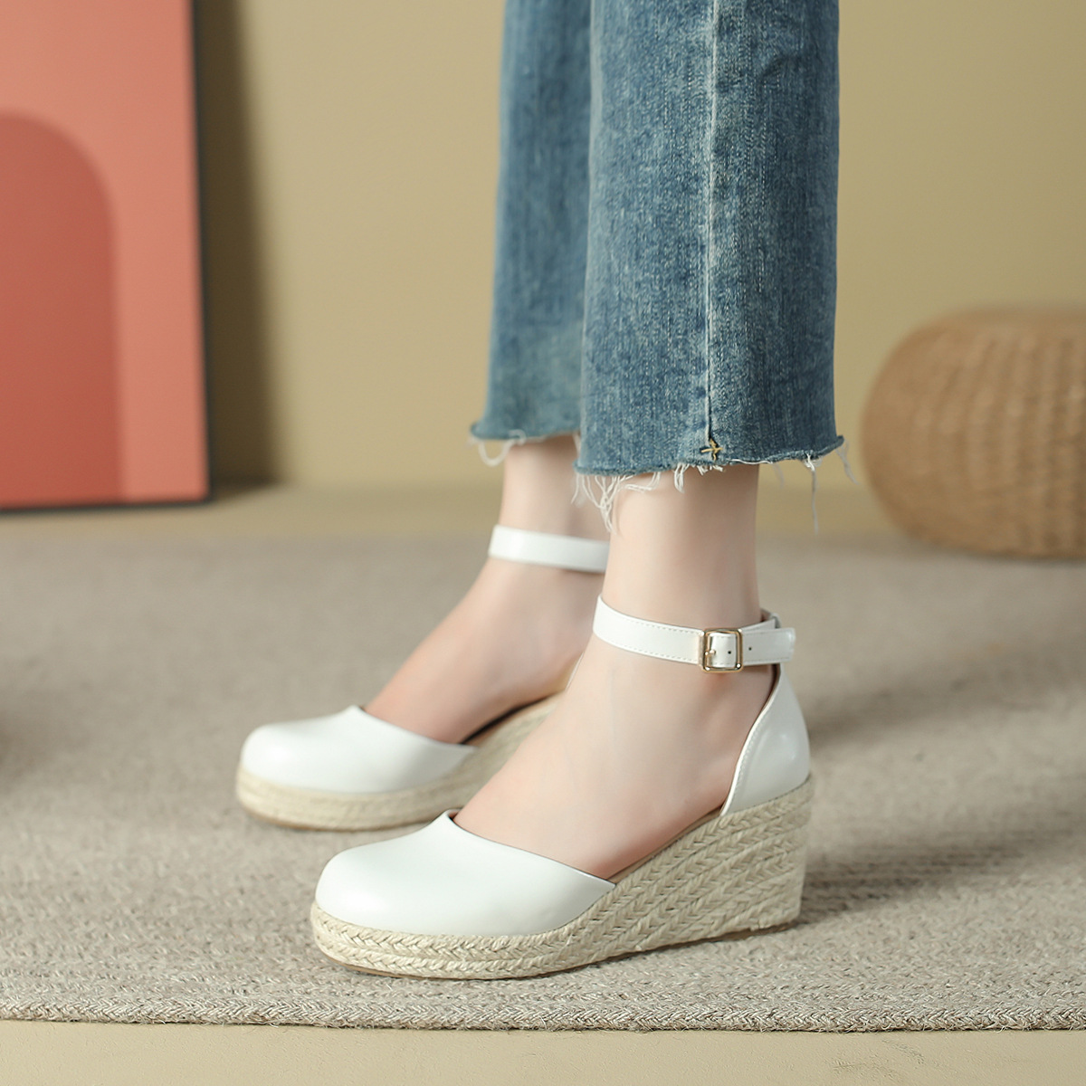 Women's Espadrille Wedge Sanda – Wedge Espadrille Women Bewertung und Preis