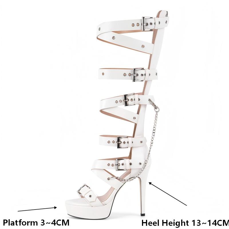 Onlymaker Platform Knee High E – Sandal Strappy Heeled Bewertung und Preis