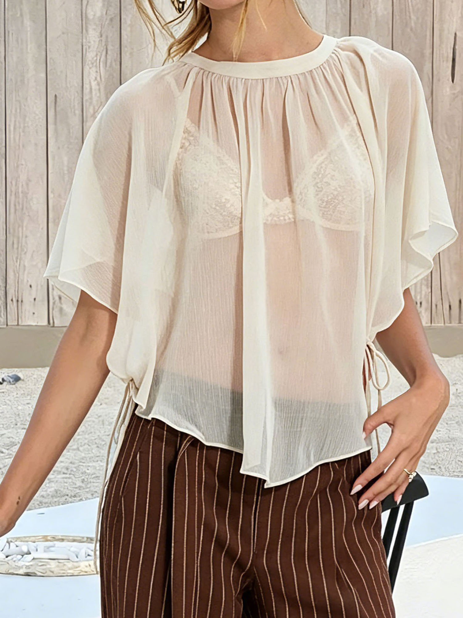Women s Sheer Lace Kimono Card – Kimono Sheer Floral Bewertung und Preis