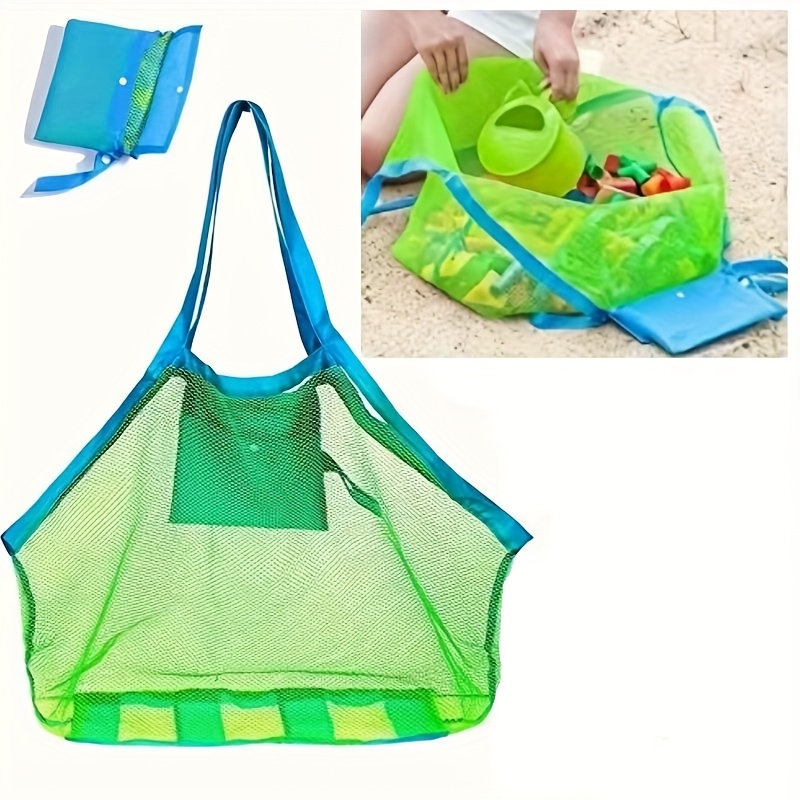 1pc Large Mesh Beach Tote Bag  – Tote Bag Beach Bewertung und Preis