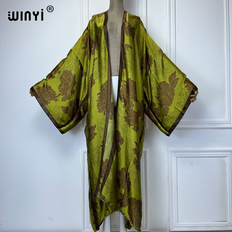 WINYI Africa boho print Kimono – Cover Up Kaftan Bewertung und Preis