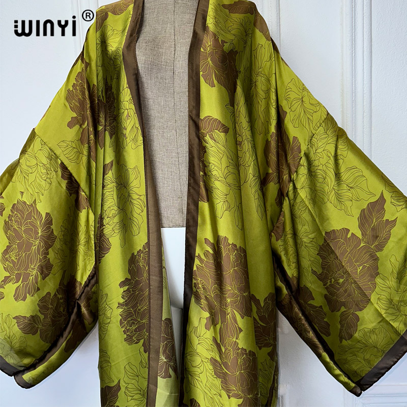 WINYI Africa boho print Kimono – Cover Up Kaftan Bewertung und Preis