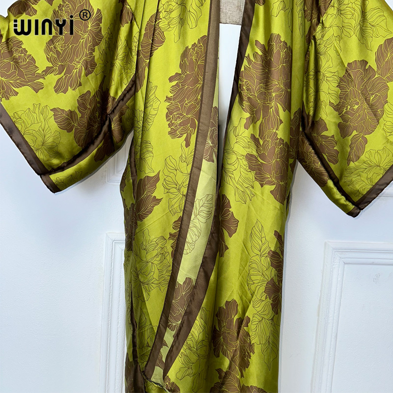 WINYI Africa boho print Kimono – Cover Up Kaftan Bewertung und Preis
