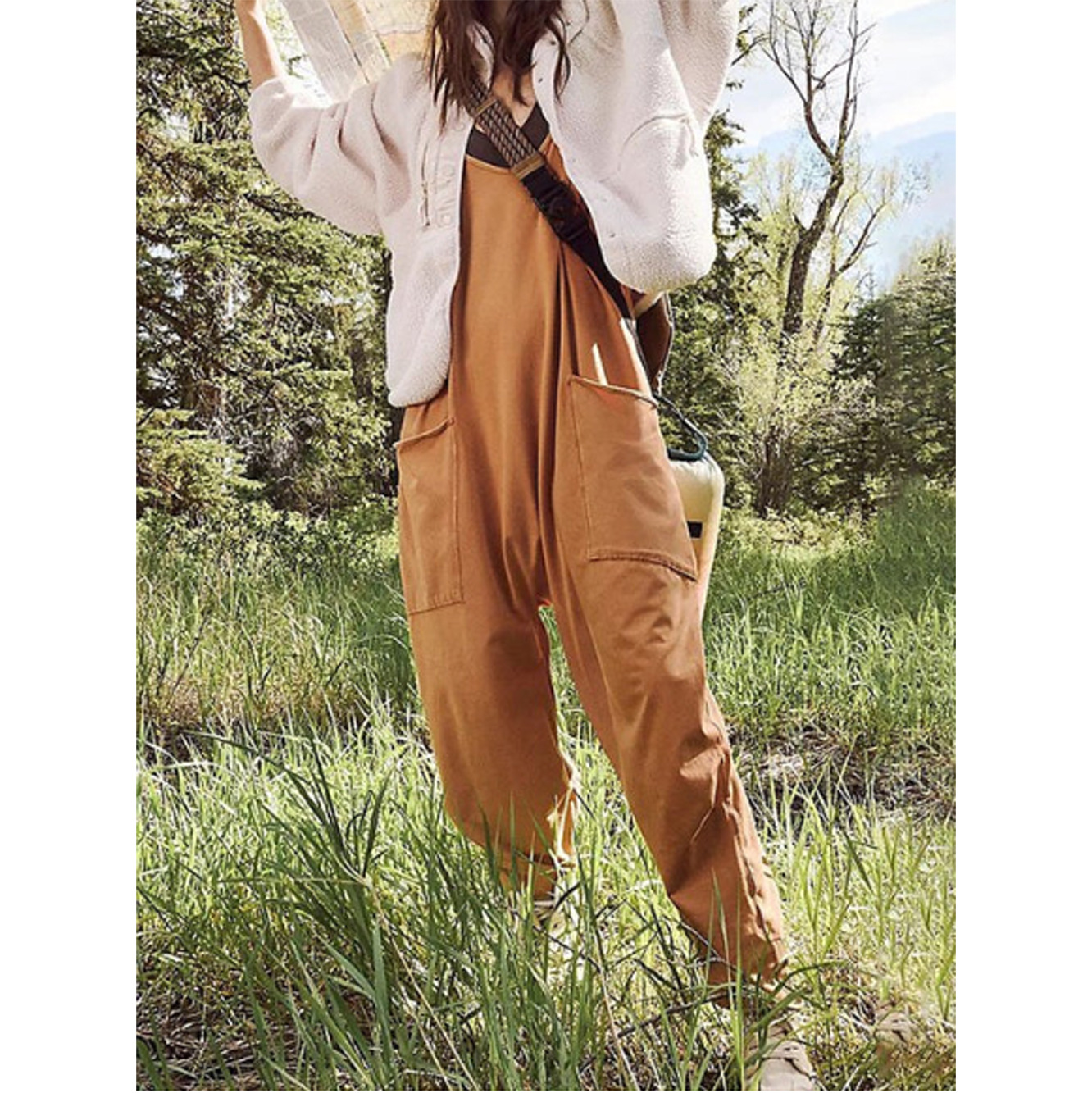 Loose Summer Jumpsuit Casual   – Jumpsuit Linen Relaxed Bewertung und Preis