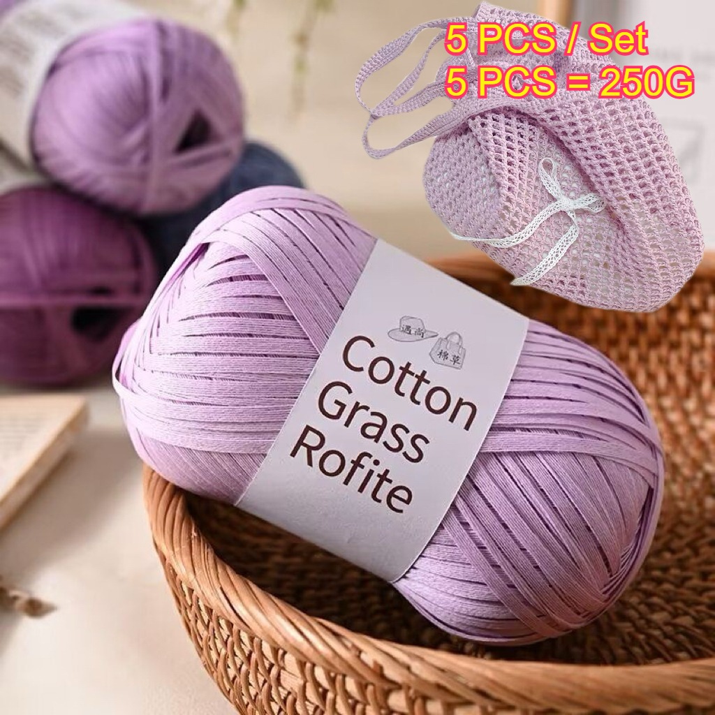 5PCS 250g Raffia Paper Rope Kn – Crochet Bag Raffia Bewertung und Preis