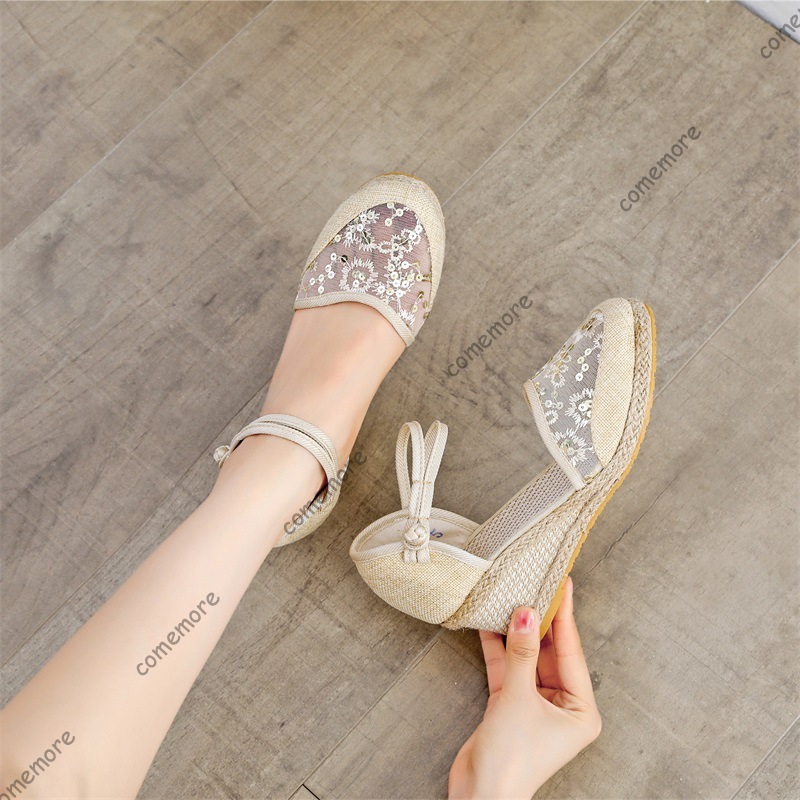 Women's Lace Mesh Espadrille W – Wedge Espadrille Women Bewertung und Preis